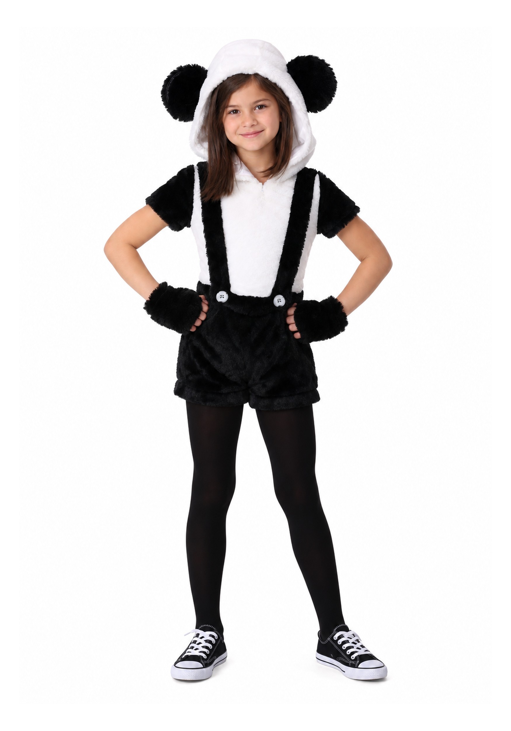 Hip Panda Girl's Costume | Kid's Panda Costumes