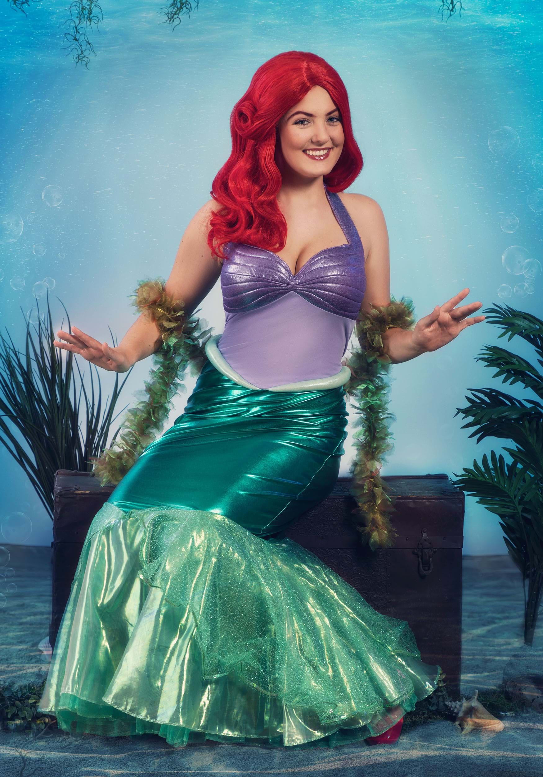 Little Mermaid Ariel Deluxe Costume For Women