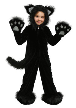 Premium Black Cat Kids Costume