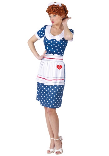 Click Here to buy Sassy I Love Lucy Costume from HalloweenCostumes, CDN Funds & Shipping