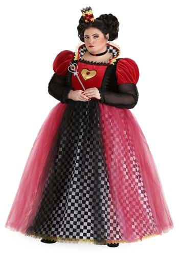 Girl's Premium Queen of Hearts Costume