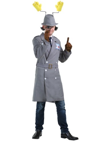 Click Here to buy Plus Size Inspector Gadget Mens Costume from HalloweenCostumes, CDN Funds & Shipping