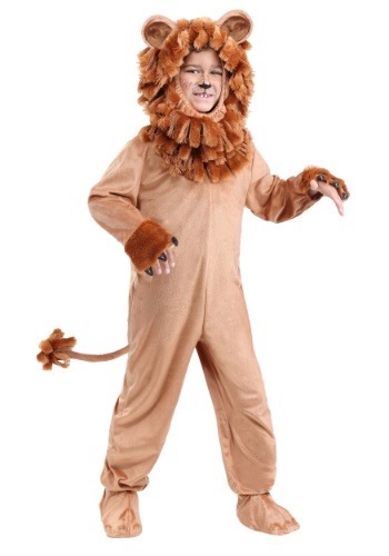 Lovable Lion Costume for a Child