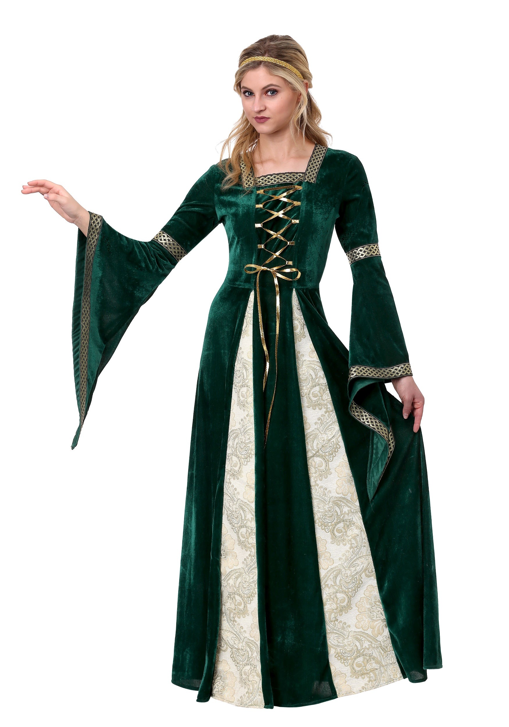 Medieval Maiden Renaissance Adult Women Costume