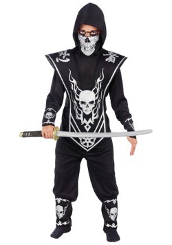 Kids Skull Ninja Costume