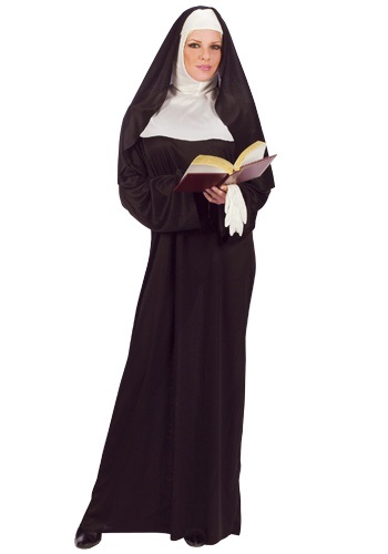 Click Here to buy Mother Superior Nun Costume from HalloweenCostumes, CDN Funds & Shipping
