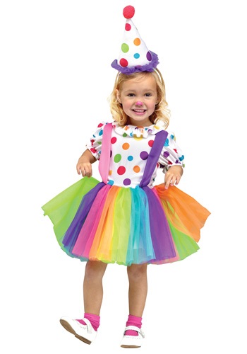 Click Here to buy Kids Big Top Fun Clown Costume from HalloweenCostumes, CDN Funds & Shipping