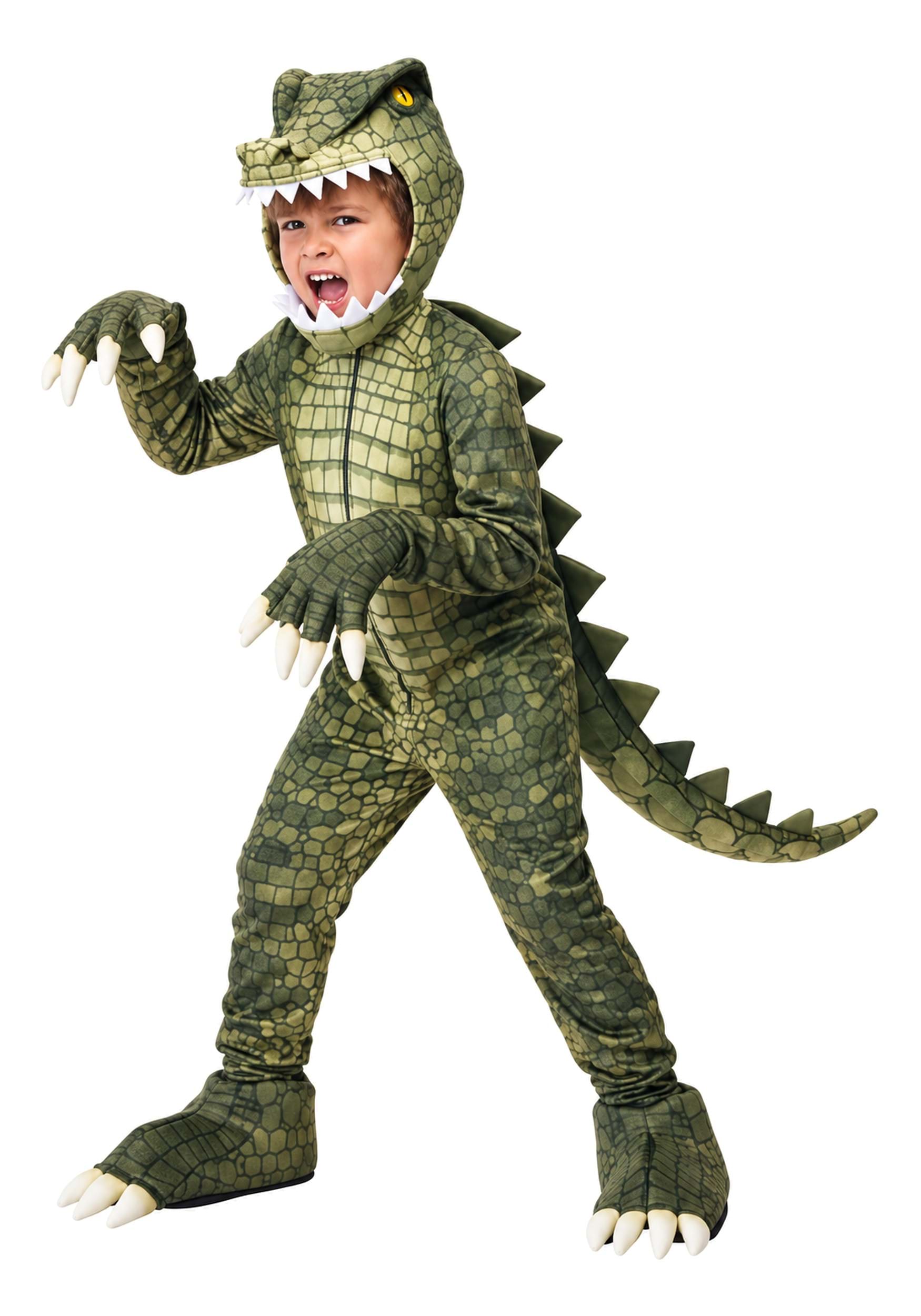 Kid's Dangerous Alligator Costume | Kid's Animal Costumes