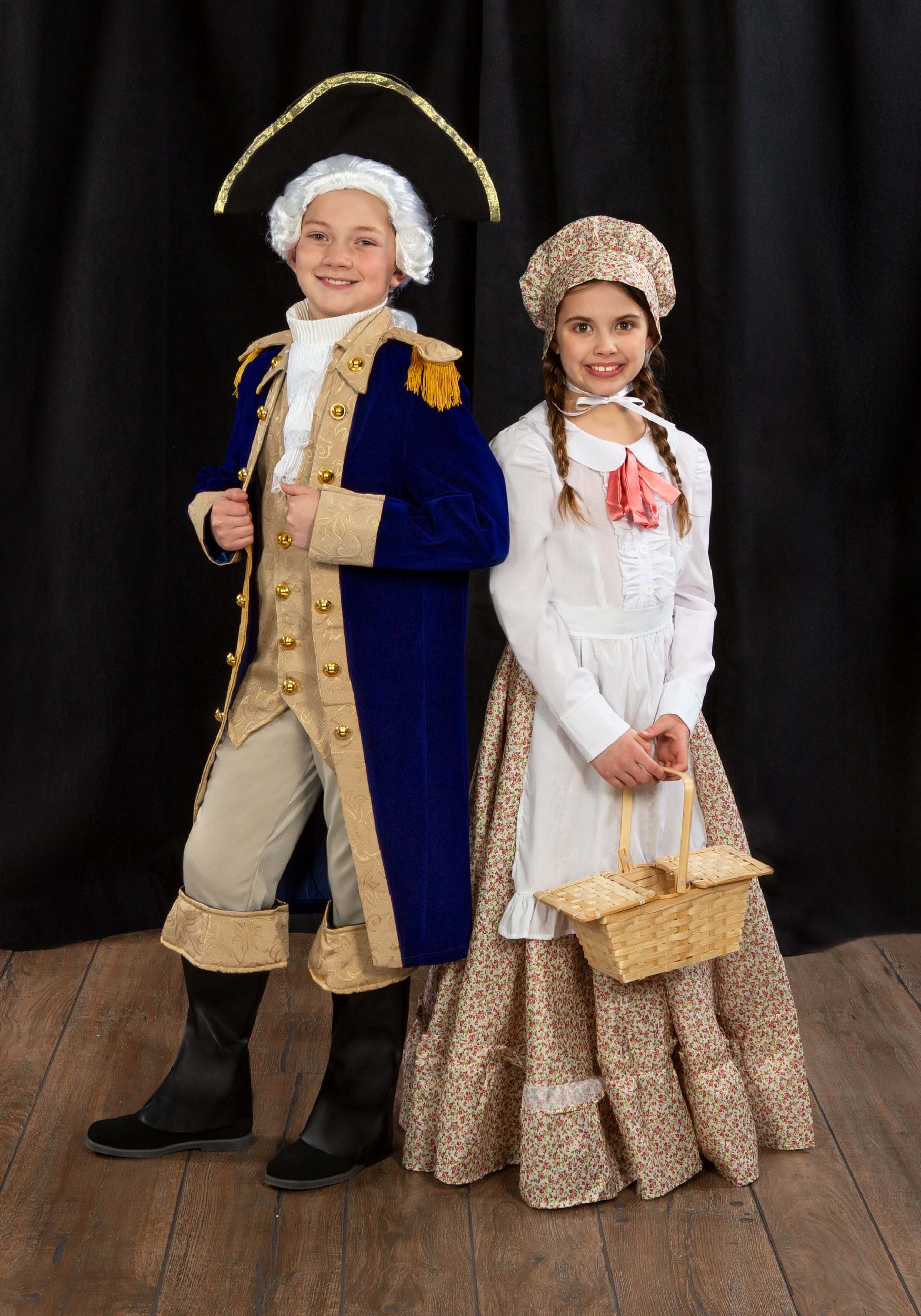 George Washington Costume For Boys , Historical Figure Costume