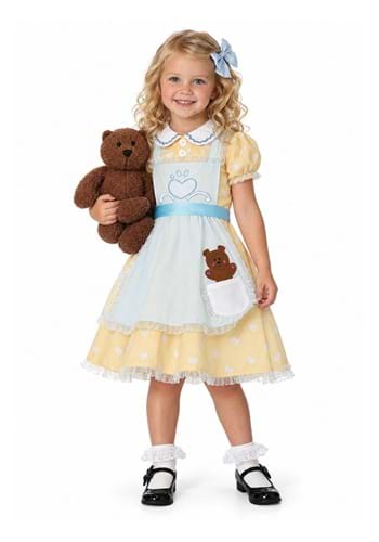 Girls Toddler Goldilocks Costume Dress New UPD 1