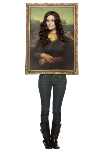 Click Here to buy Mona Lisa Costume for Adults from HalloweenCostumes, CDN Funds & Shipping