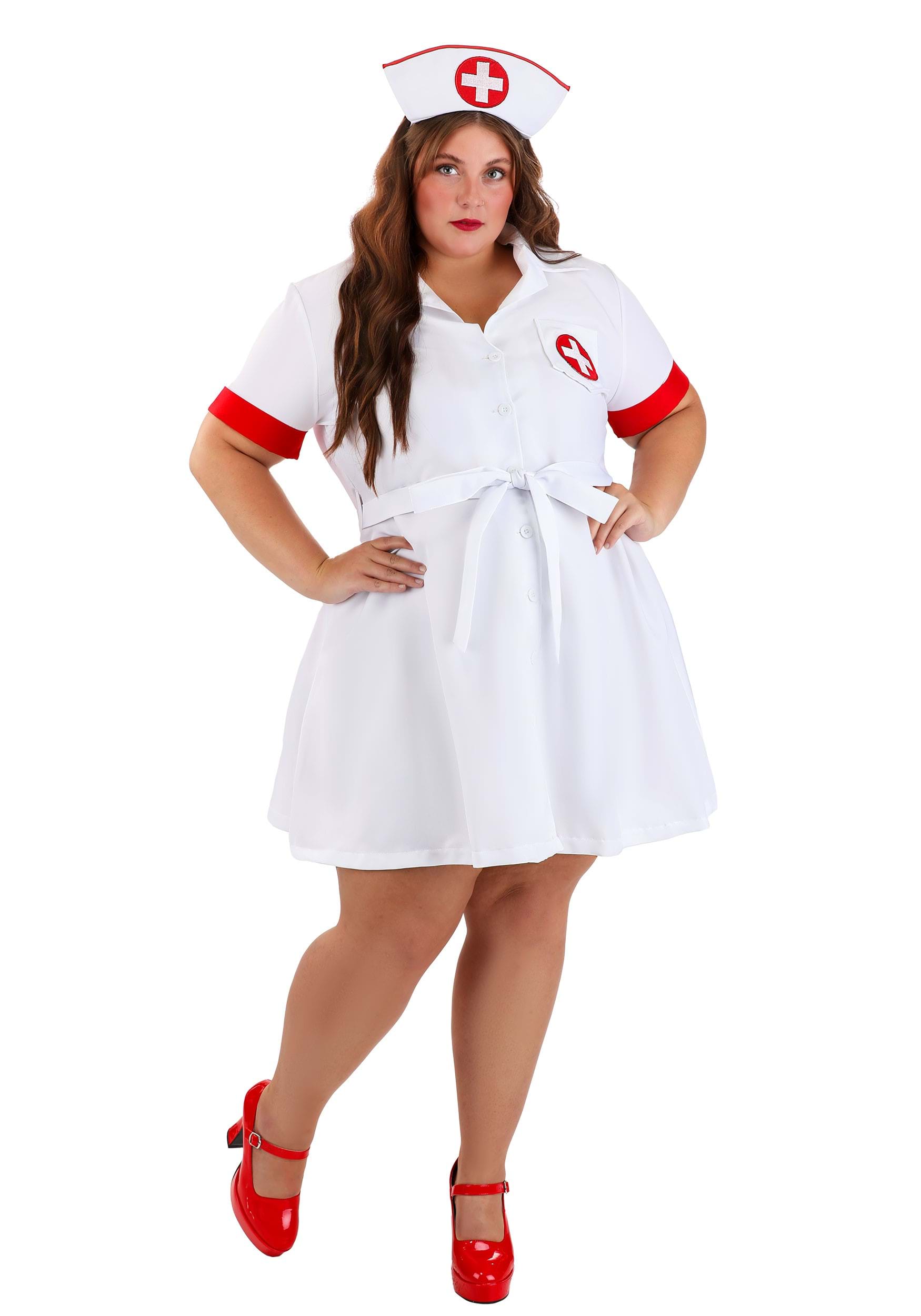 Stitch Me Up Nurse Plus Size Women's Costume