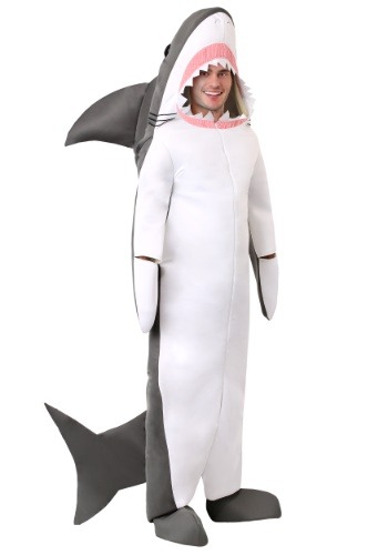Click Here to buy Great White Shark Costume for Adults from HalloweenCostumes, CDN Funds & Shipping