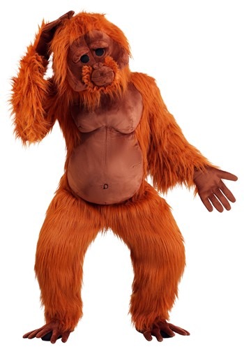 Click Here to buy Adult Orangutan Costume from HalloweenCostumes, CDN Funds & Shipping
