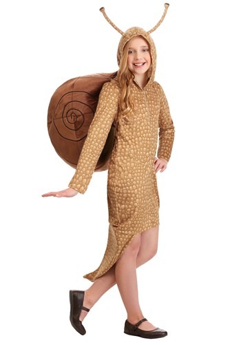 Snuggly Snail Girls Costume