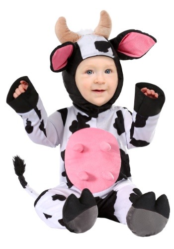 Click Here to buy Baby Happy Cow Costume from HalloweenCostumes, CDN Funds & Shipping