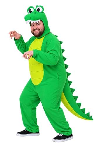 Plus Size Goofy Gator Adult Costume upd