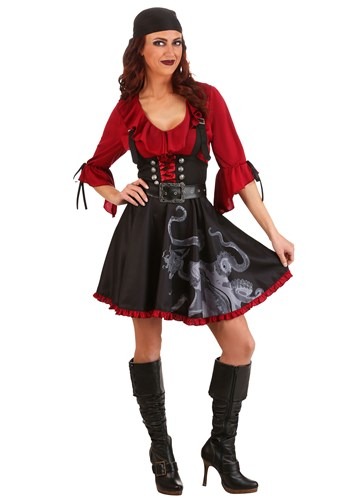 Click Here to buy Pretty Privateer Costume for Adults from HalloweenCostumes, CDN Funds & Shipping