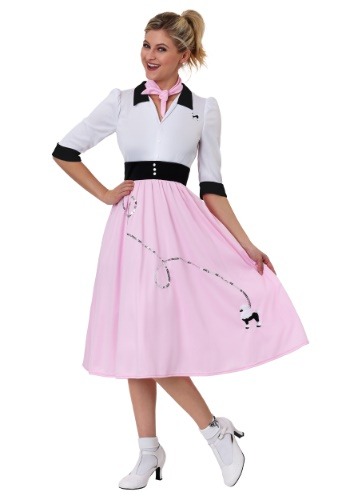 Click Here to buy Sock Hop Sweetheart Womens Costume from HalloweenCostumes, CDN Funds & Shipping