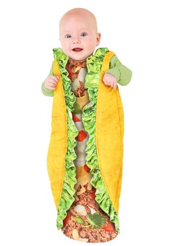 Click Here to buy Tiny Taco Baby Costume from HalloweenCostumes, CDN Funds & Shipping