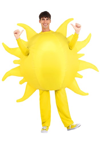 Click Here to buy Inflatable Sun Adults Costume from HalloweenCostumes, CDN Funds & Shipping