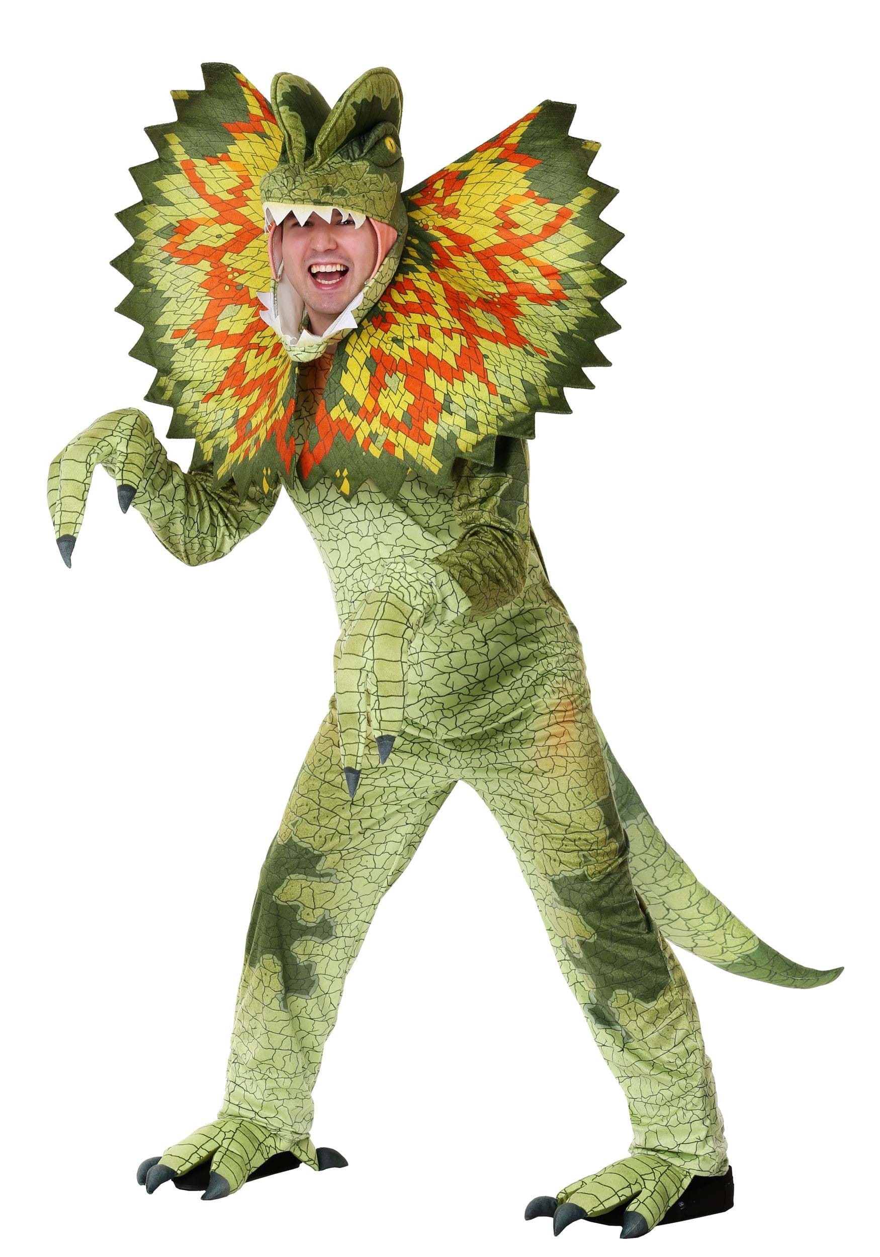 Dilophosaurus Costume for an Adult | Dinosaur Costume