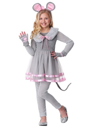 Girls Cute Mouse Costume