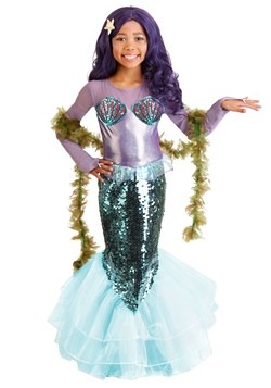 Pretty Purple Mermaid Child's Costume