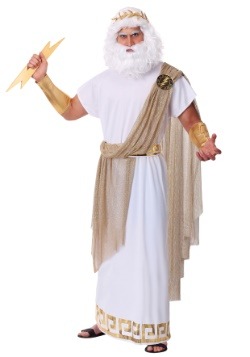 Men's Plus Size Zeus Costume