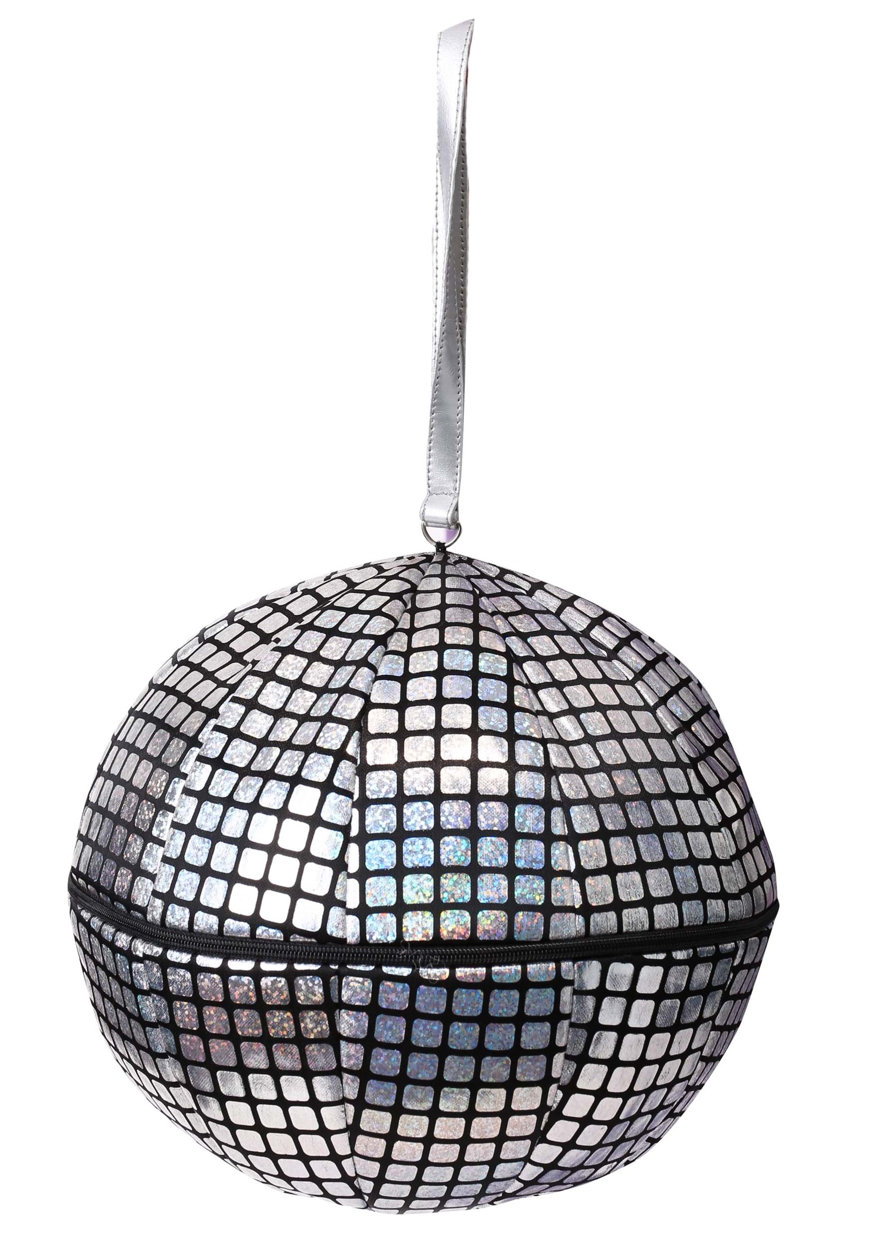 Silver Disco Ball Costume Bag | Disco Accessories