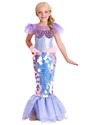 Girls Sparkling Mermaid Costume