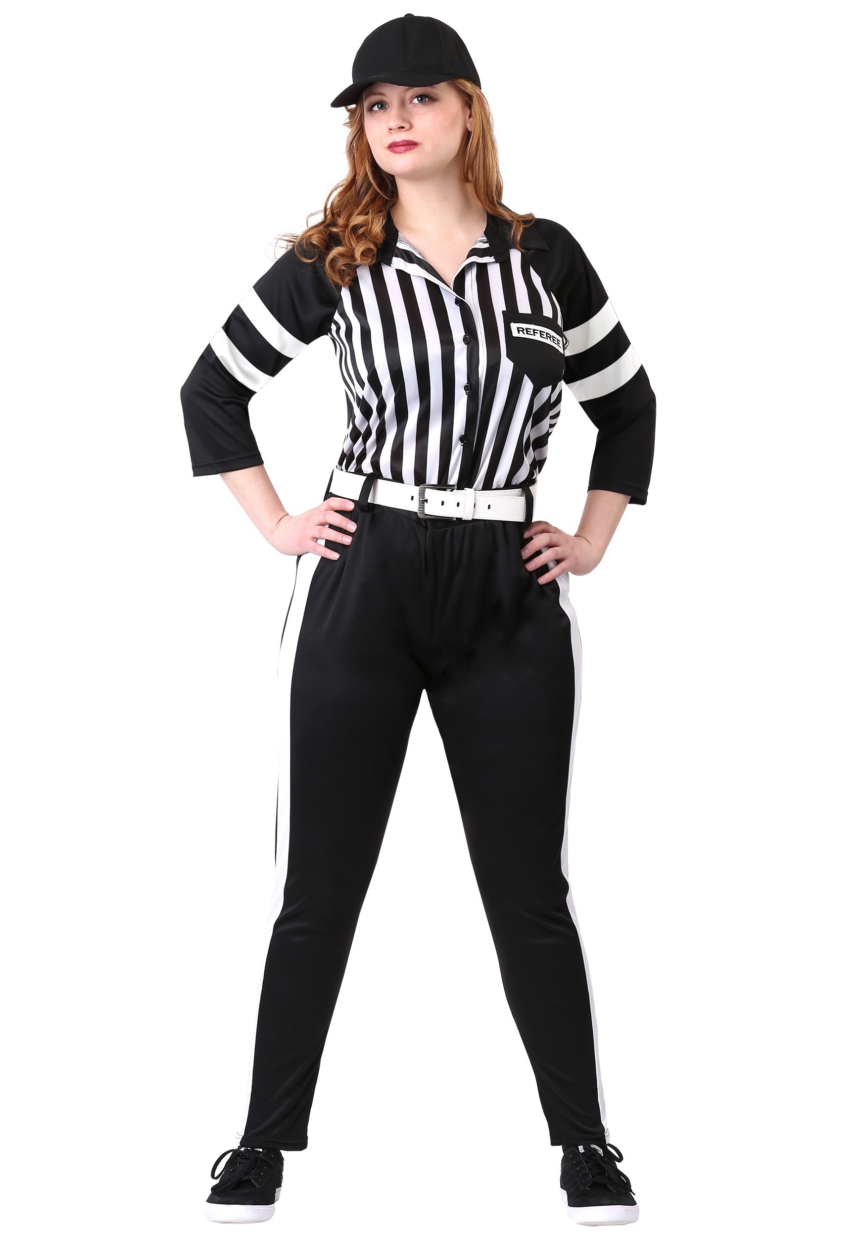 Plus Size Women's Referee Costume