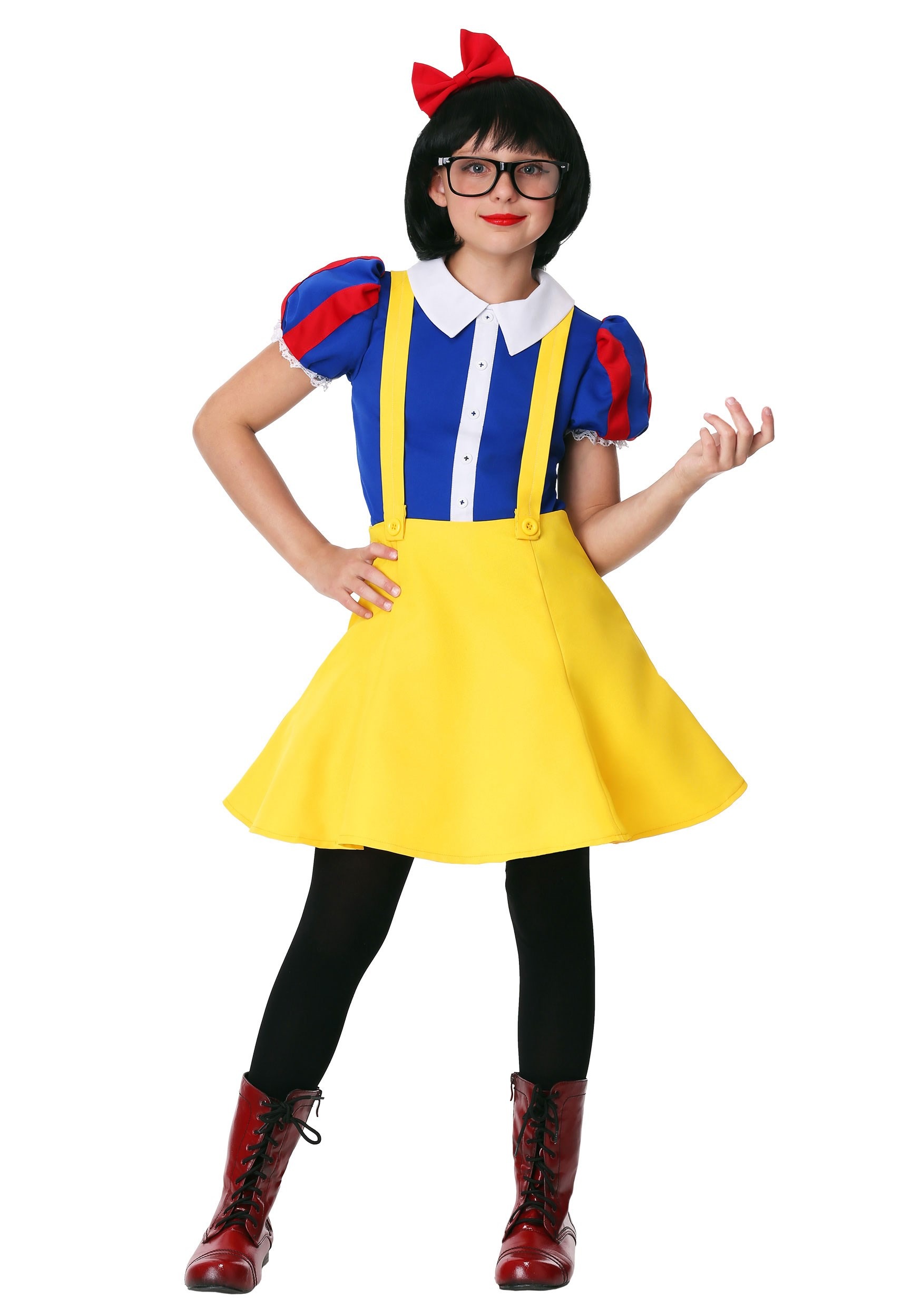 Tween Hipster Snow White Costume