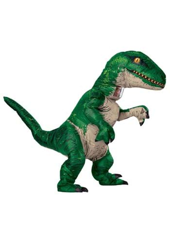 Click Here to buy Inflatable Adult Green Velociraptor Costume from HalloweenCostumes, CDN Funds & Shipping