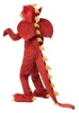 Kids Deluxe Red Dragon Costume Back
