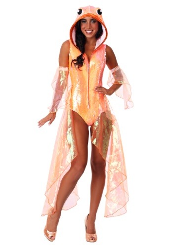 Click Here to buy Glittering Goldfish Womens Costume from HalloweenCostumes, CDN Funds & Shipping