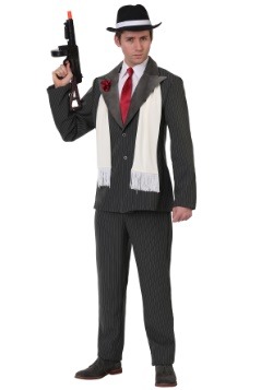 Men's Plus Size Vicious Gangster Costume