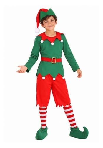 Boys Santas Helper Costume Main 1