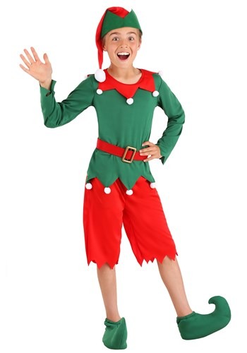 Click Here to buy Boys Santas Helper Costume from HalloweenCostumes, CDN Funds & Shipping