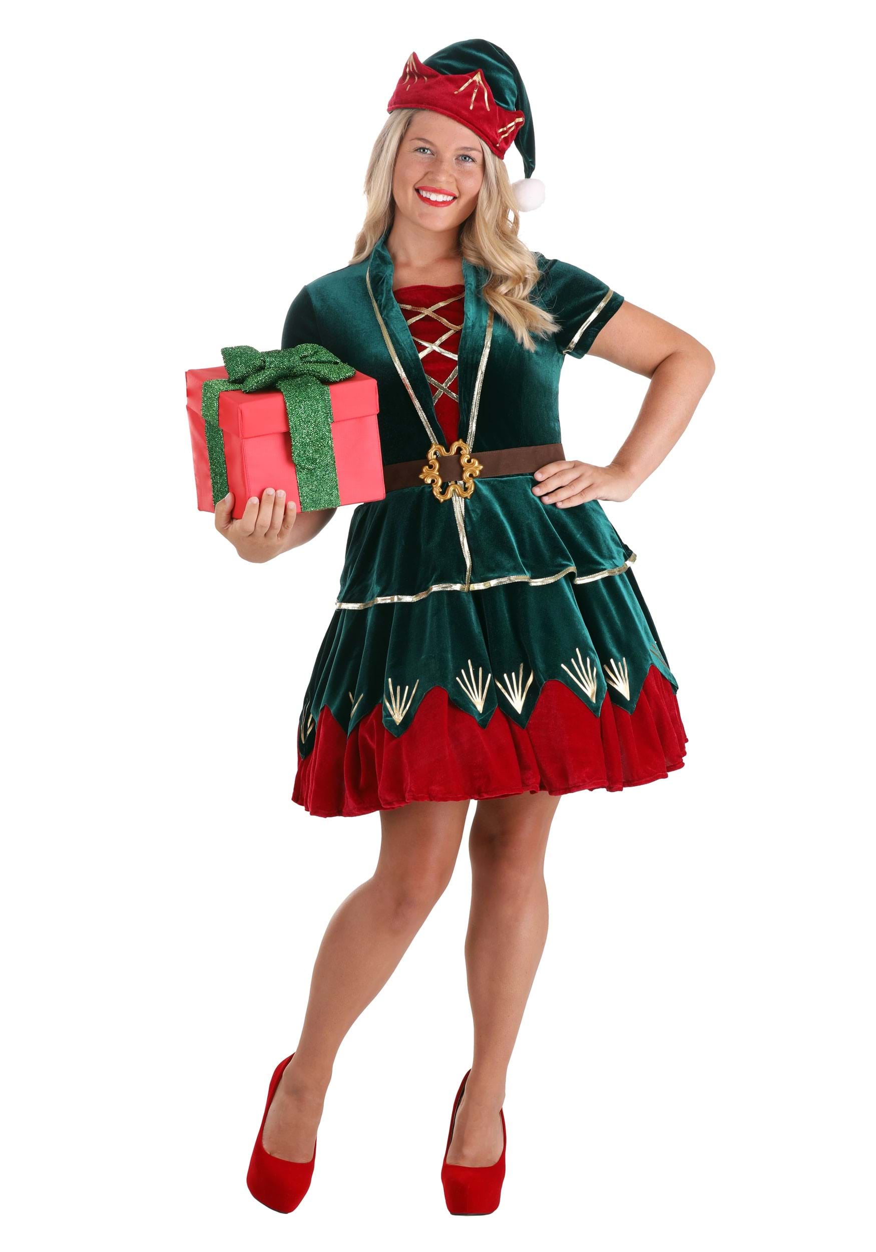 Women's Deluxe Elf Costume