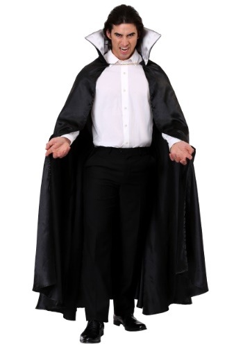 Click Here to buy Black Vampire Cloak Costume for an Adult from HalloweenCostumes, CDN Funds & Shipping