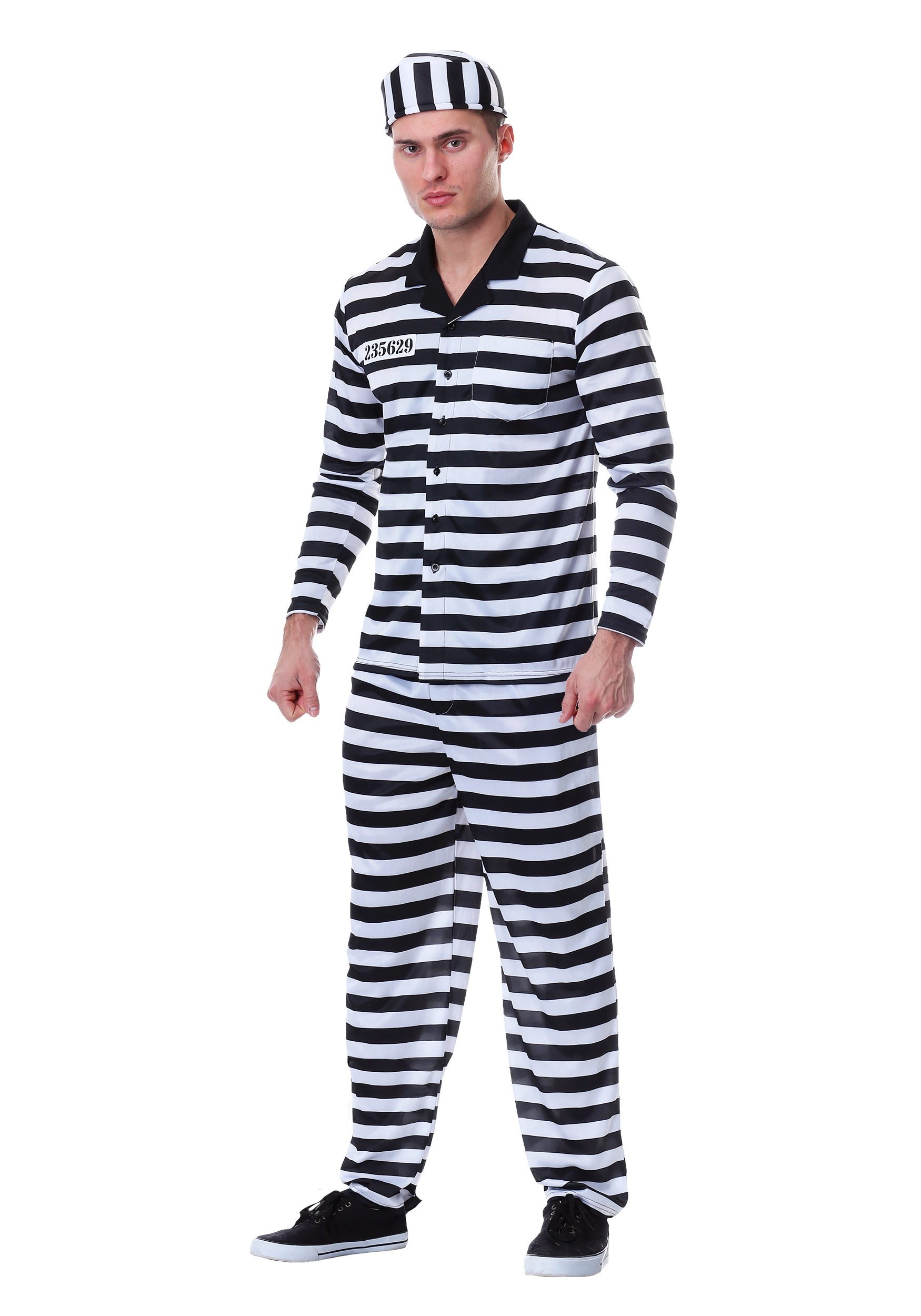 Jailbird Costume for Men