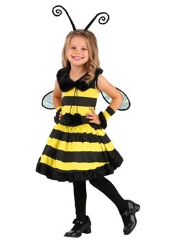 Toddler Girl's Deluxe Bumble Bee Costume