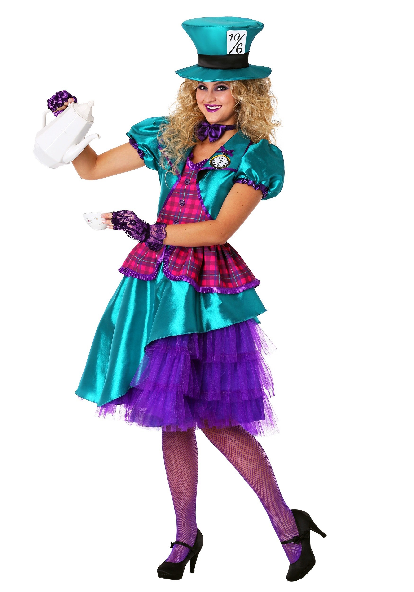 plus size mad hatter costume