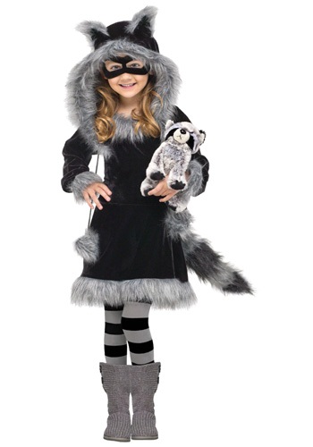 Click Here to buy Toddler Sweet Raccoon Costume from HalloweenCostumes, CDN Funds & Shipping