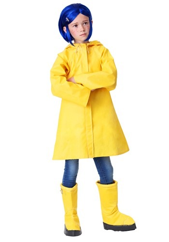 Click Here to buy Kids Coraline Costume | Coraline Costumes from HalloweenCostumes, CDN Funds & Shipping