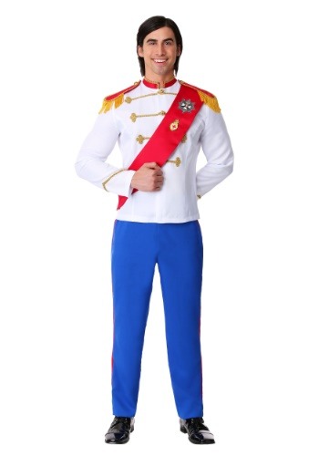 Plus Size Charming Prince Costume for Men