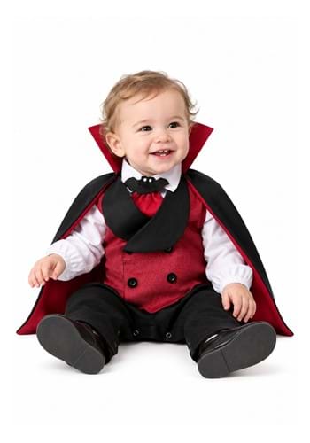 Boys Infant Count Dracula Costume New Main