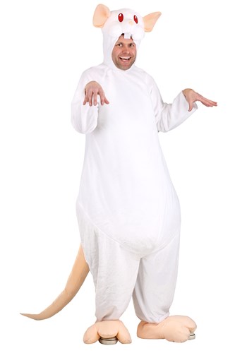 Albino Rat Costume for Adults