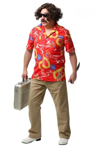 Click Here to buy Plus-Size Fear and Loathing in Las Vegas Dr. Gonzo Costume from HalloweenCostumes, CDN Funds & Shipping